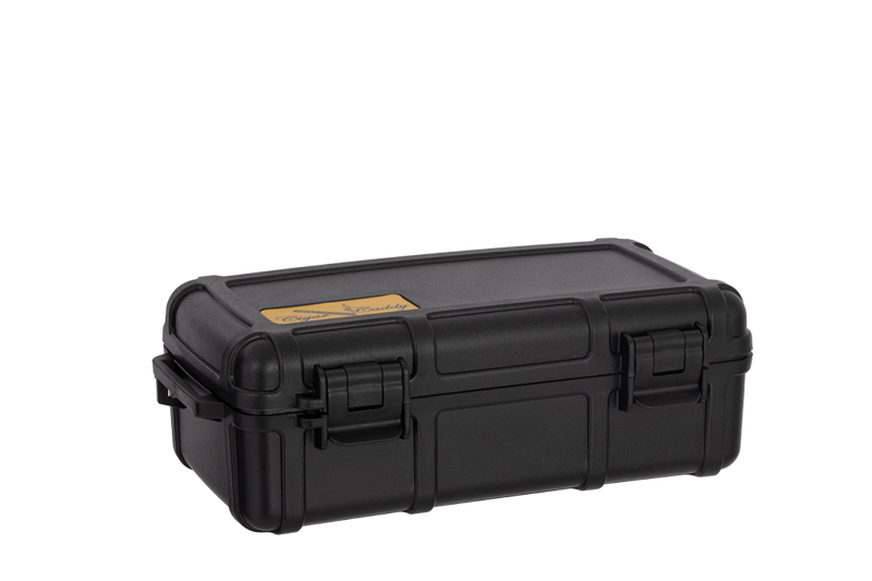 Cigar Caddy 10-Count Cigar Case Black