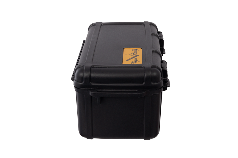 Cigar Caddy 15-Count Cigar Case Black