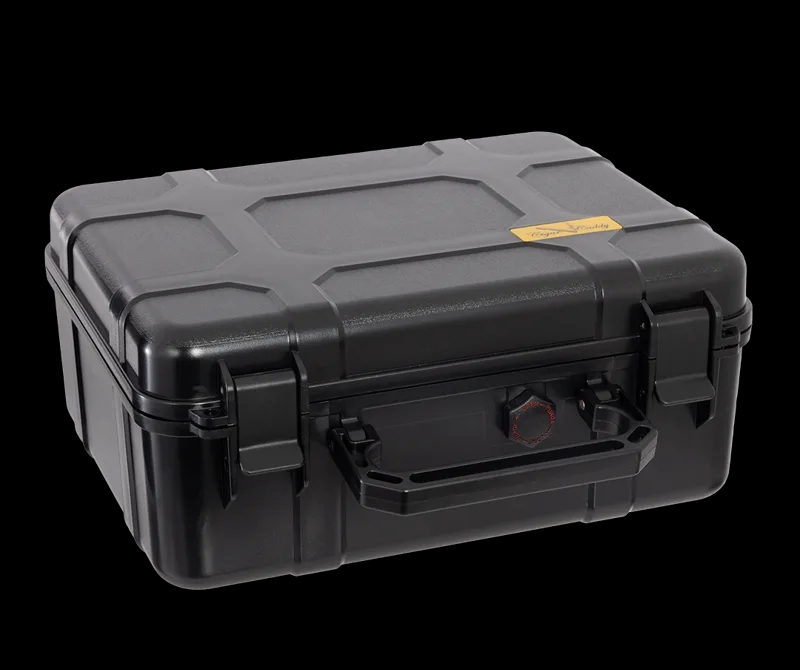 Cigar Caddy 40-Count Cigar Case Black