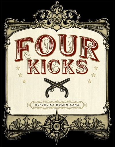 Crowned Heads Four Kicks Maduro Corona Gorda (bx/24 single)