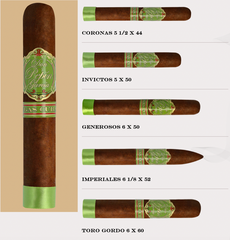 Don Pepin Garcia Vegas Cubanas Invictos (pk/5)