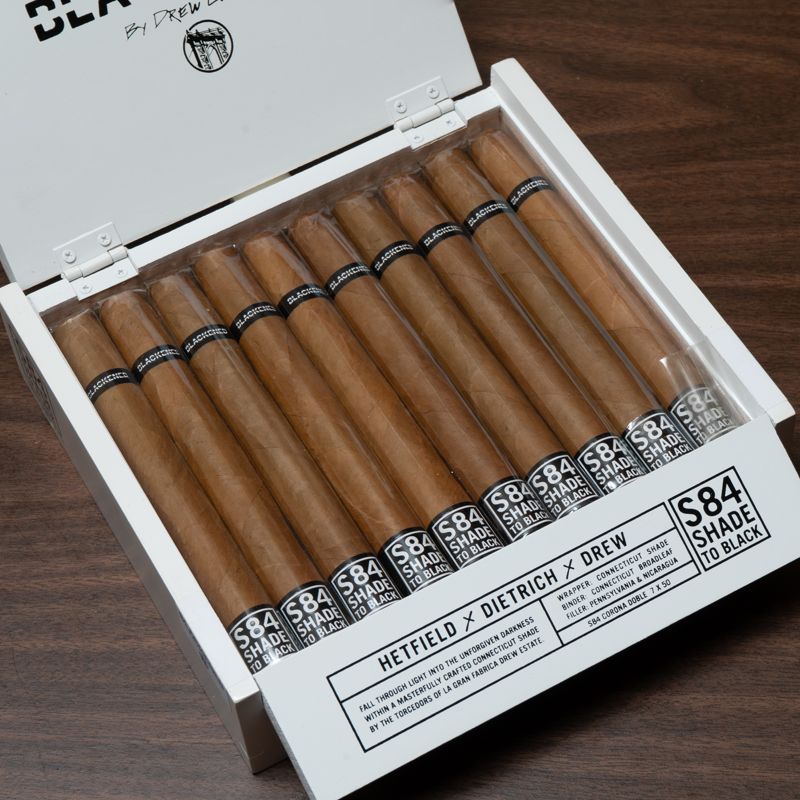 Blackened S84 Shade to Black by Drew Estate Corona Doble (bx/20)