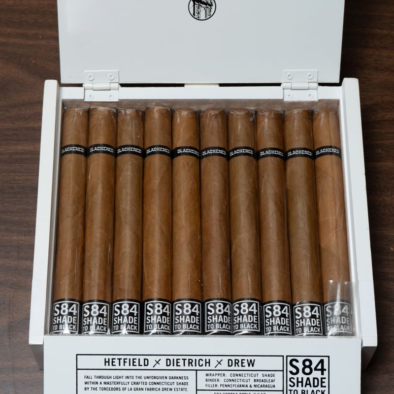 Blackened S84 Shade to Black by Drew Estate Corona Doble (bx/20)