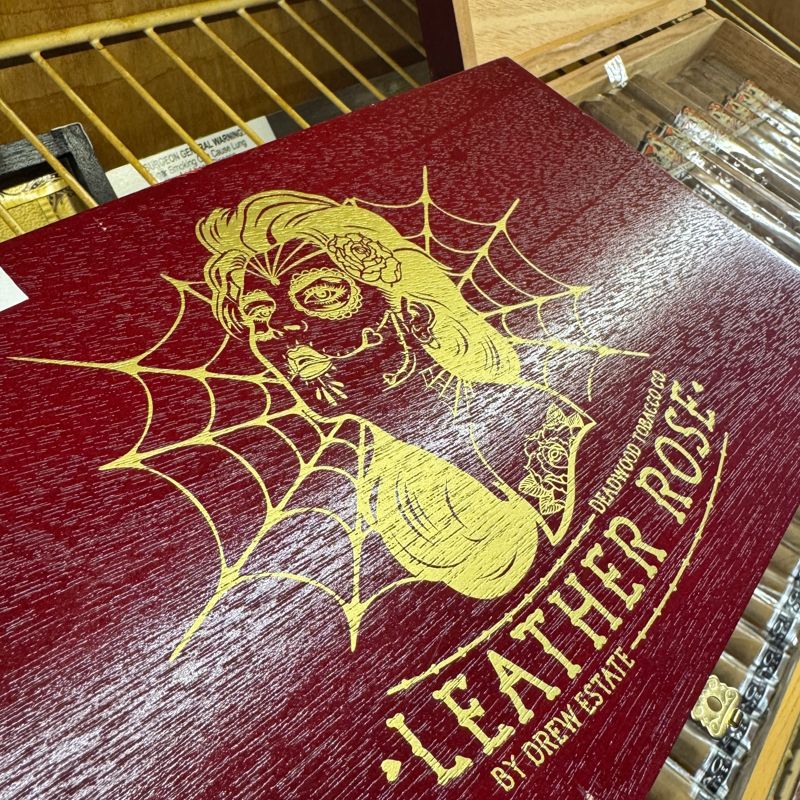 Deadwood Tobacco Leather Rose by Drew Estate Petite Corona (pk/5)