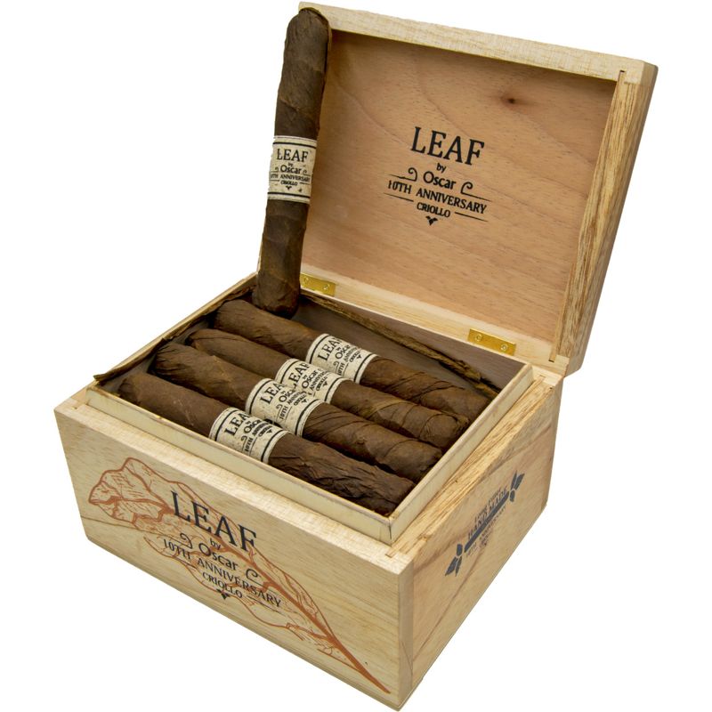 Leaf By Oscar 10th Anniversary Criollo Toro (bx/20 single)