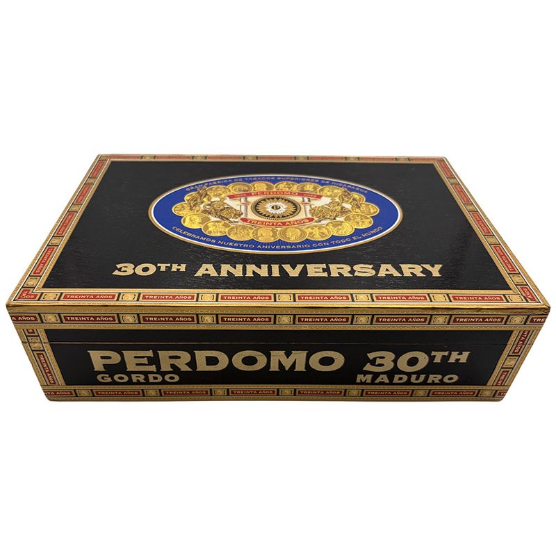 Perdomo 30th Anniversary Box-Pressed Maduro Robusto (bx/30 single)