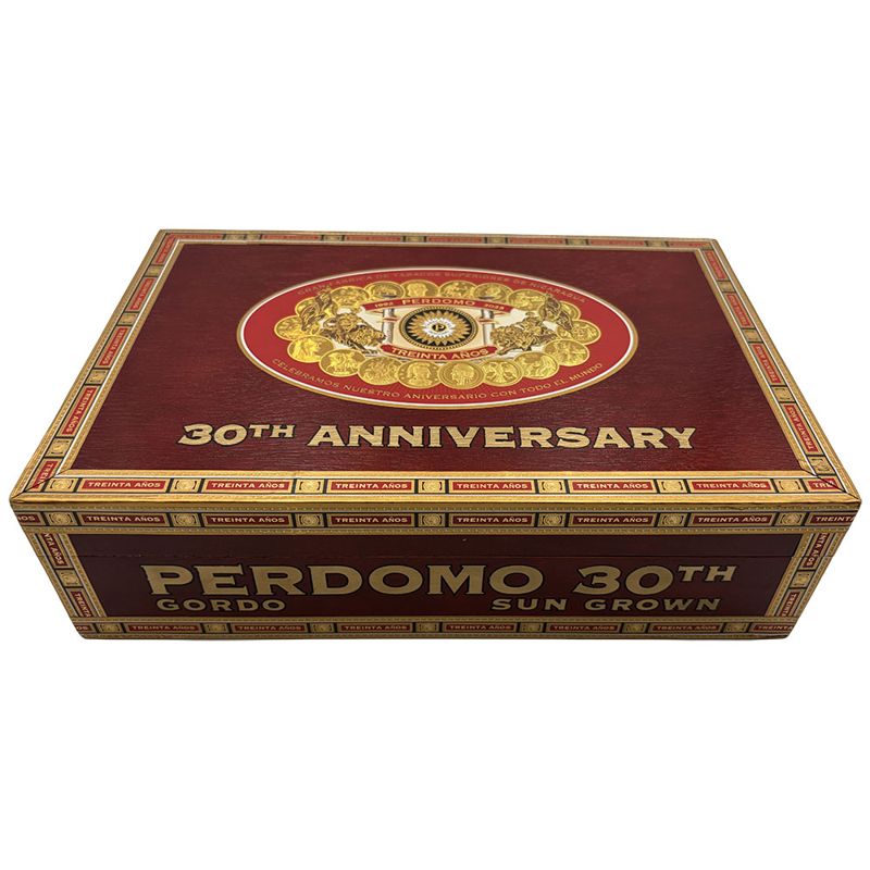 Perdomo 30th Anniversary Box-Pressed Sun Grown Robusto (bx/30 single)