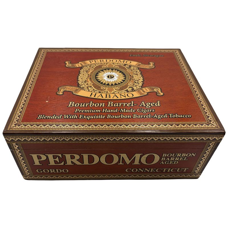 Perdomo Habano Bourbon Barrel-Aged Connecticut Robusto (bx/24 single)