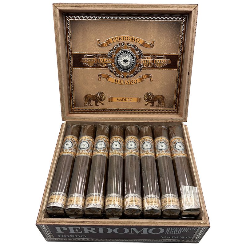 Perdomo Habano Bourbon Barrel-Aged Maduro Robusto (bx/24 single)