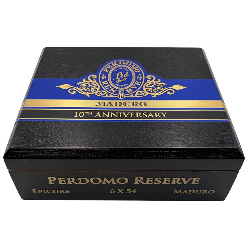 Perdomo Reserve 10th Anniversary Box-Pressed Maduro Epicure (bx/25)