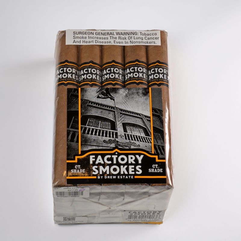 Factory Smokes Connecticut Shade by Drew Estate 50x5 (pk/5)