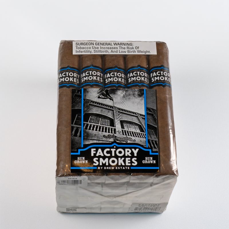 Factory Smokes Sun Grown by Drew Estate 50x5 (pk/5)