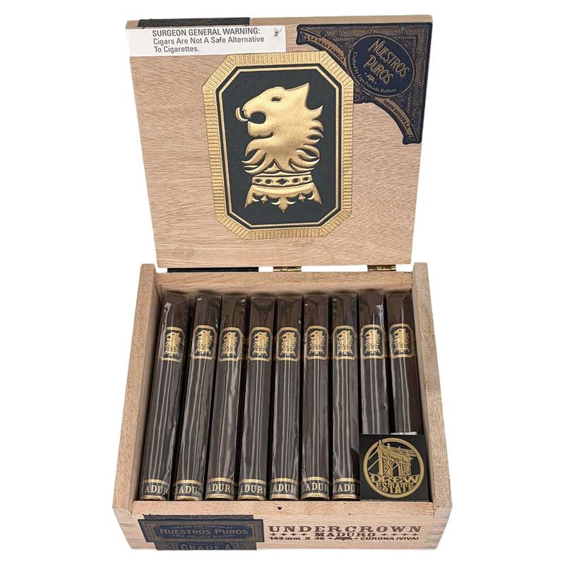 Undercrown Maduro by Drew Estate Maduro Coronets Tins (pk/10 single)