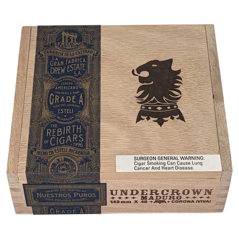 Undercrown Maduro by Drew Estate Maduro Coronets Tins (pk/10 single)