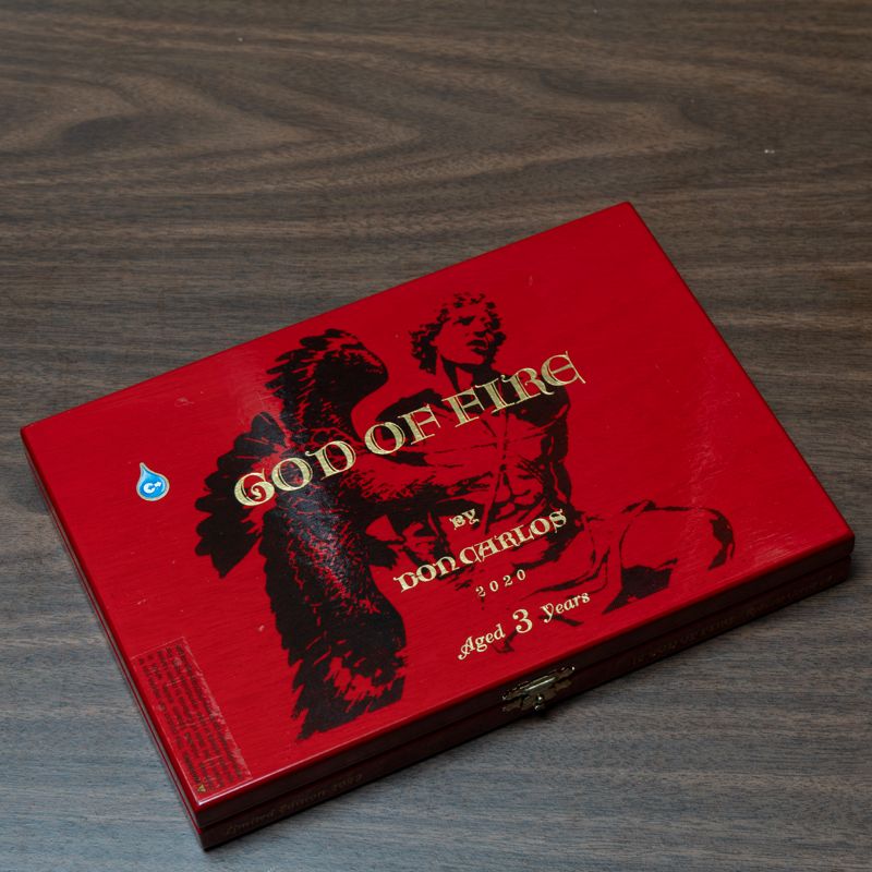 God of Fire by Don Carlos Robusto Tubos (bx/8)