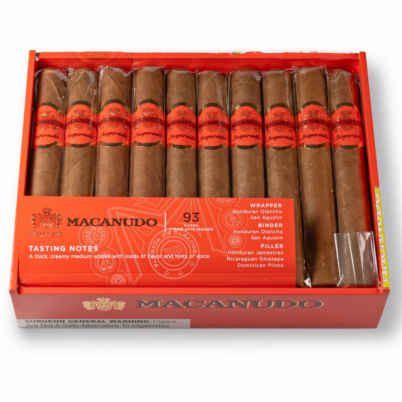 Macanudo Inspirado Orange Toro (pk/5)