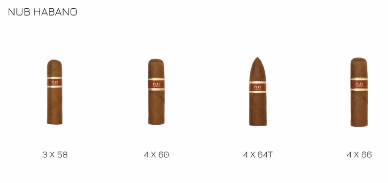 Nub Habano by Oliva 358 Habano (pk/5)
