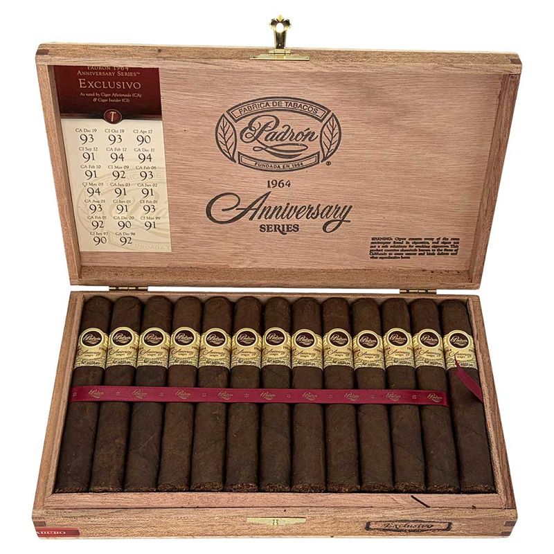Padron 1964 Anniversary Series Maduro Soberano Tubos (bx/15 single)