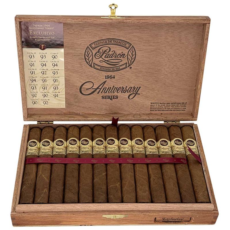 Padron 1964 Anniversary Series Natural Exclusivo (bx/25 single)
