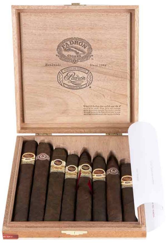 Padron 8 Cigar Sampler Natural (bx/8)