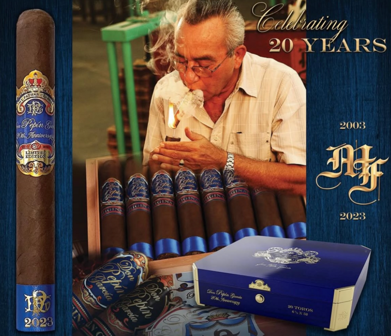 Don Pepin Garcia 20th Anniversary Limited Edition 2023 Toro (bx/20 single)