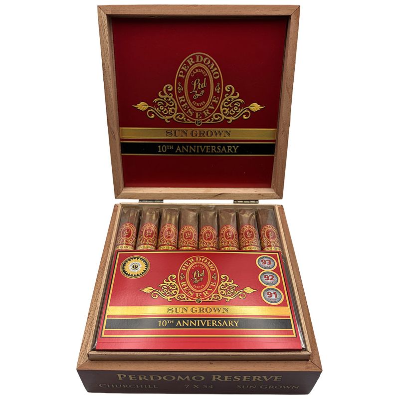 Perdomo Reserve 10th Anniversary Sun Grown Churchill (bx/25)