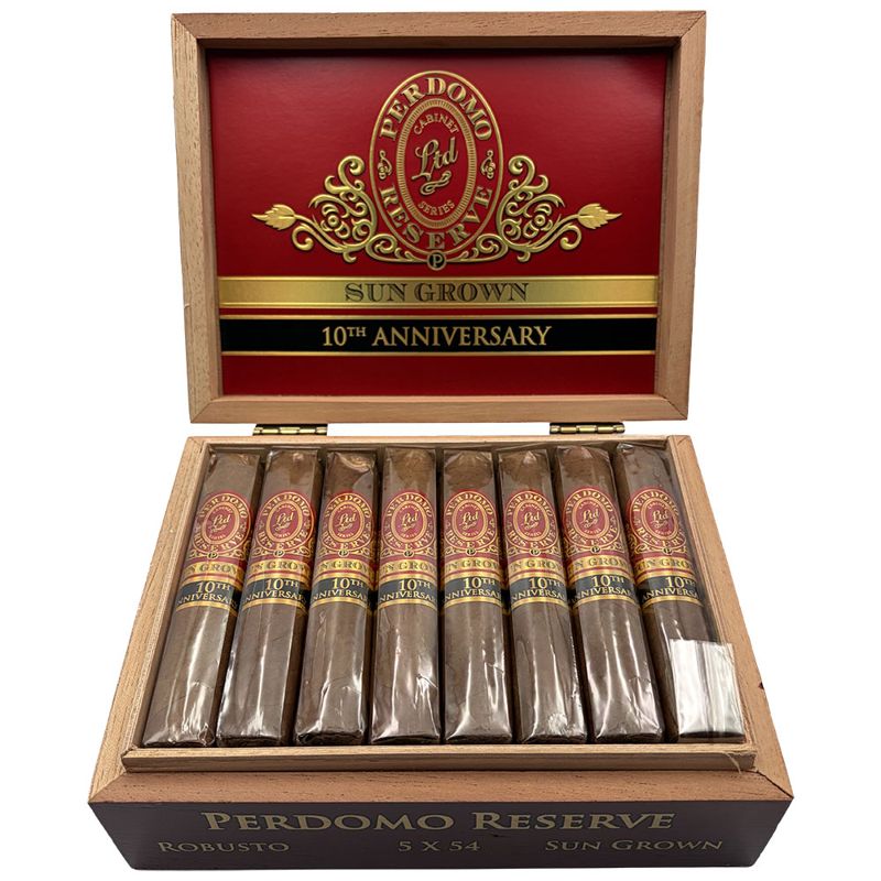Perdomo Reserve 10th Anniversary Sun Grown Robusto (bx/25)