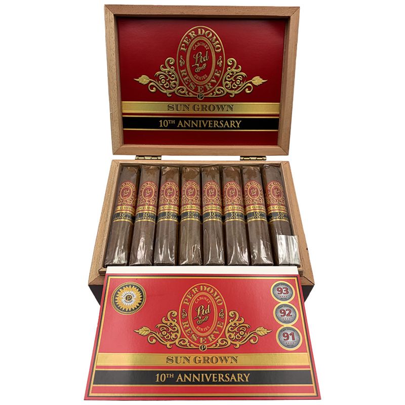 Perdomo Reserve 10th Anniversary Sun Grown Robusto (bx/25)