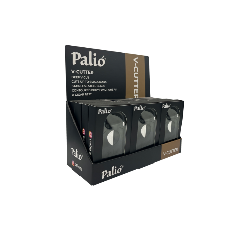 Palió V-Cut Cigar Cutter - Black