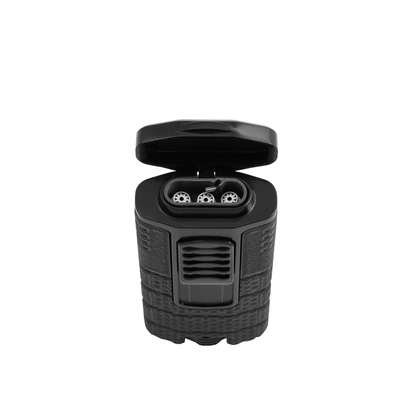 Xikar Tactical Triple Flame Lighter Black