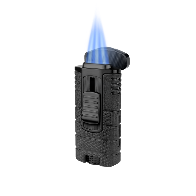 Xikar Tactical Triple Flame Lighter Black