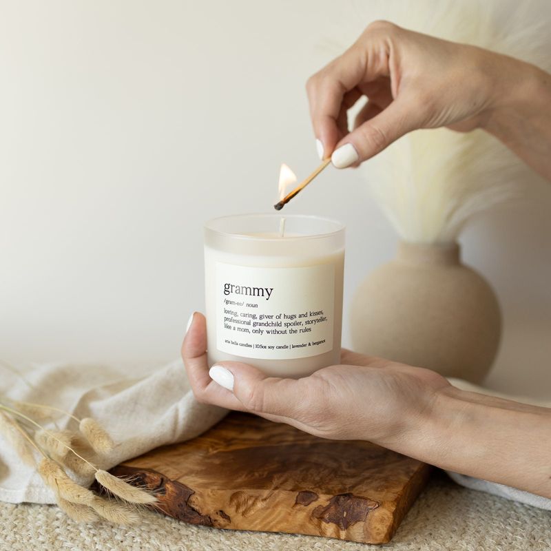Grammy Definition Soy Candle Gift