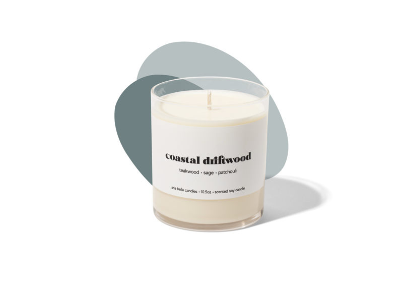 Coastal Driftwood Soy Candle