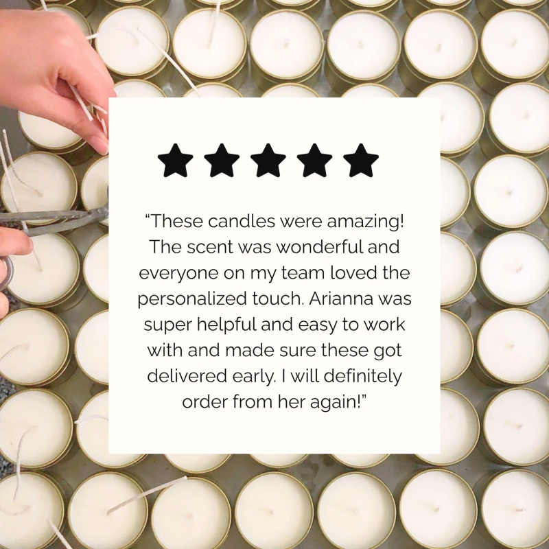 Volunteer Appreciation Bulk Candle Gift