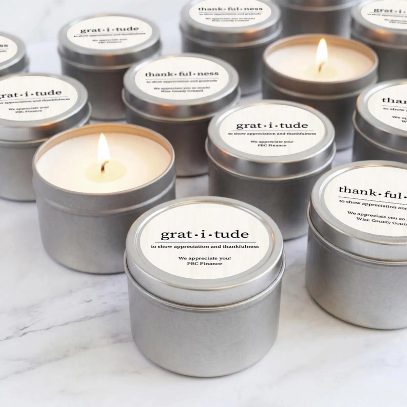 Gratitude Bulk Candle Gifts