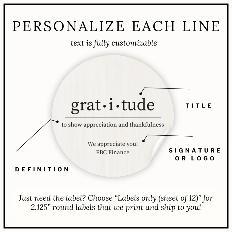 Gratitude Bulk Candle Gifts