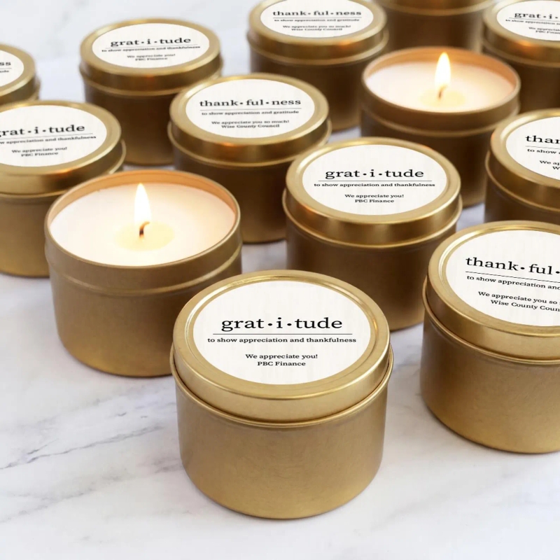 Gratitude Bulk Candle Gifts