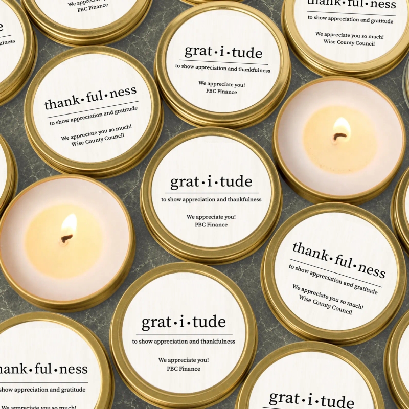 Gratitude Bulk Candle Gifts