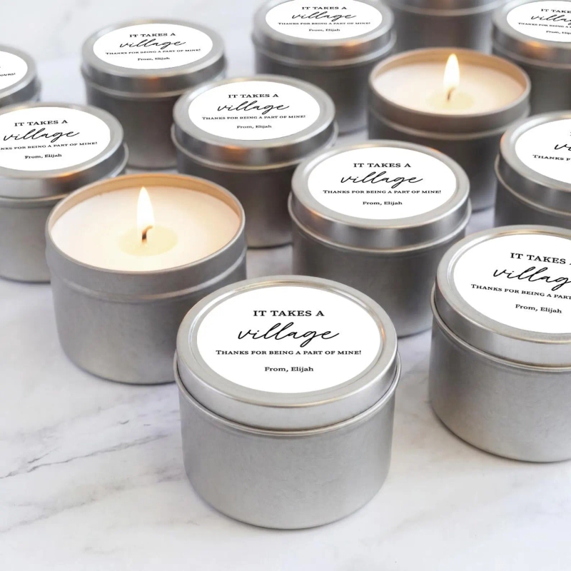 It Takes a Village Bulk Candle Gifts
