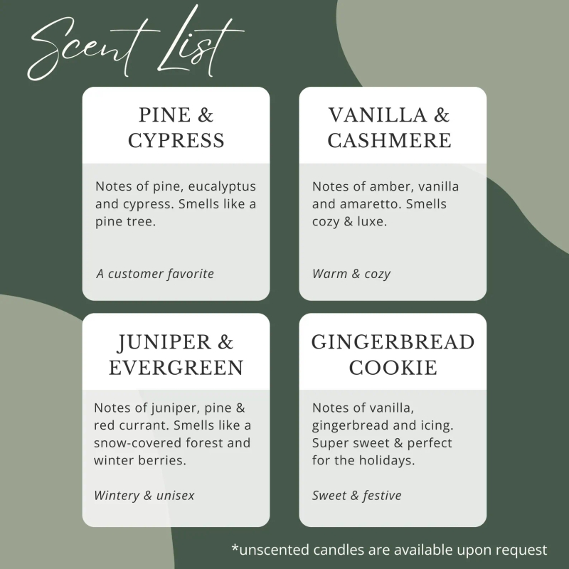 Holiday Sparkle Bulk Candle Gifts