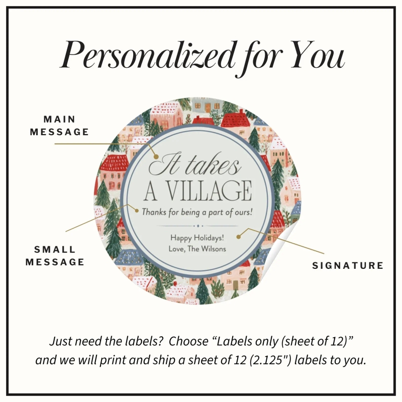 Holiday Village Bulk Candle Gifts