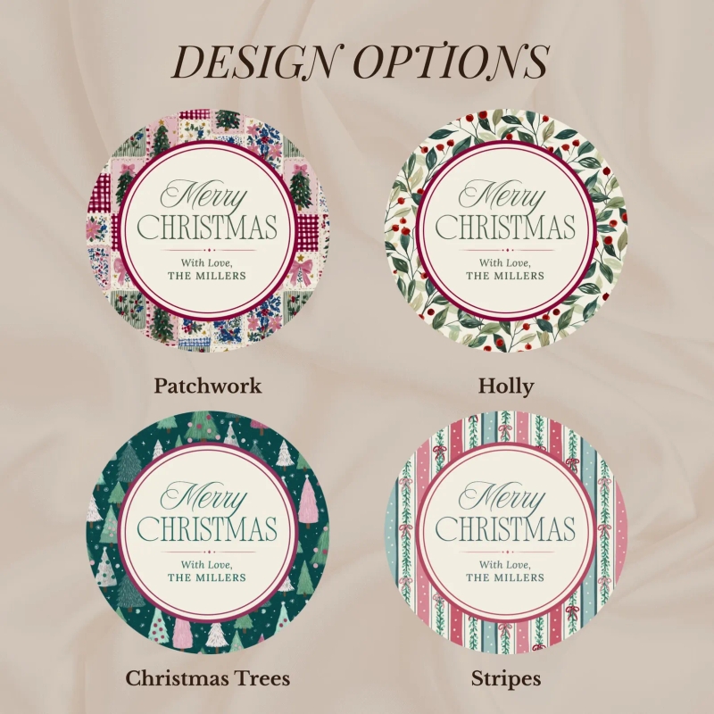 Pink Christmas Party Favors