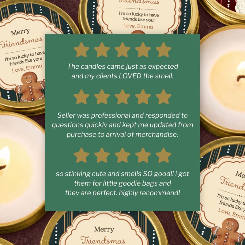 Festive Christmas Party Favors
