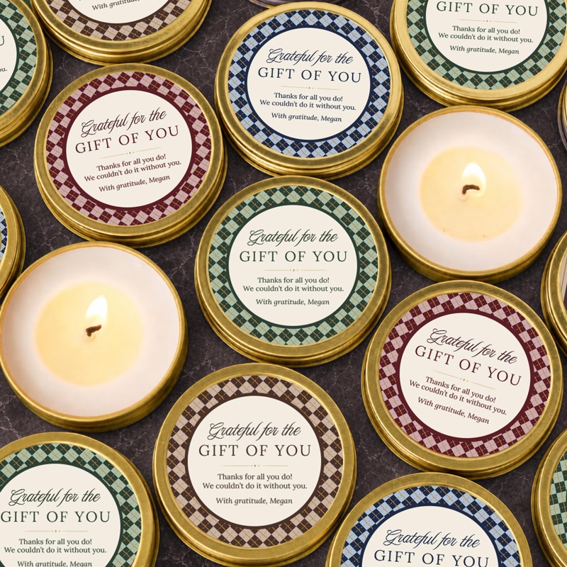 Grateful for the Gift of You Candle Gifts