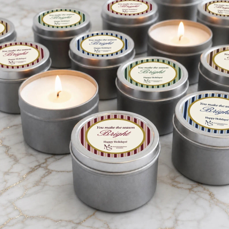 You Make The Season Bright Candle Gift