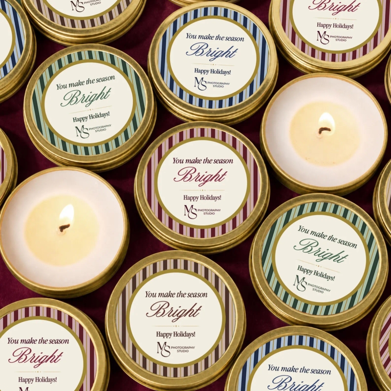 You Make The Season Bright Candle Gift