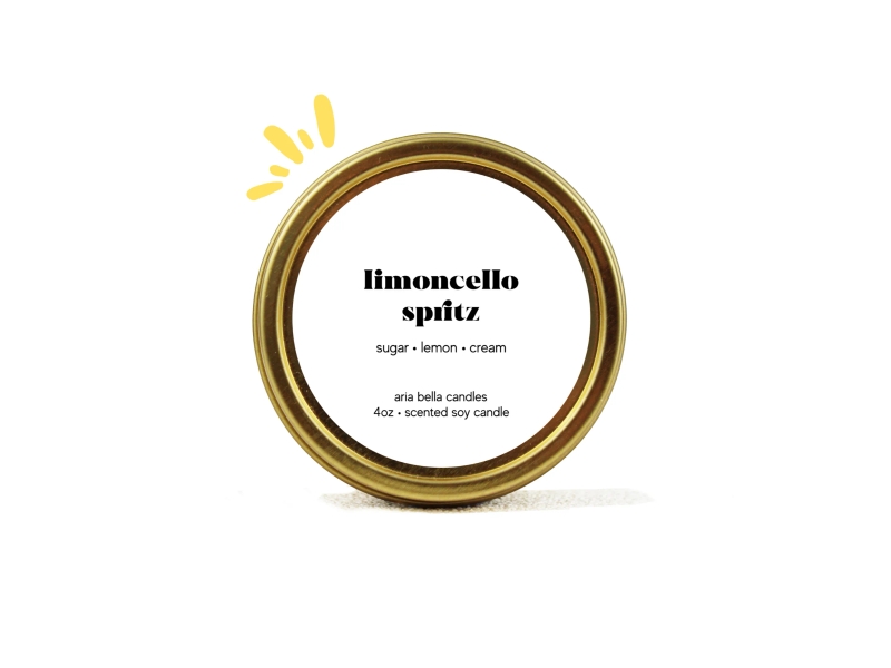 Limoncello Spritz Candle Tin