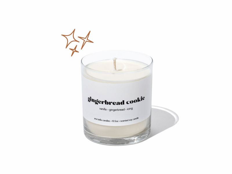 Gingerbread Cookie Soy Candle