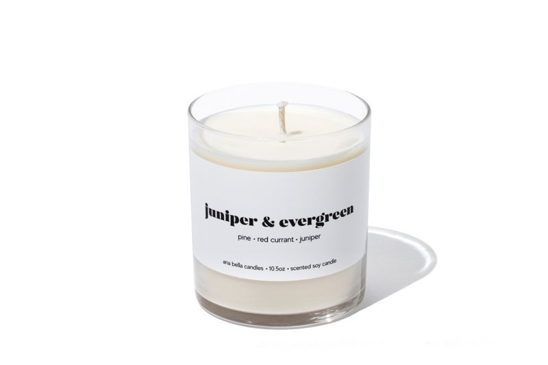 Juniper & Evergreen Soy Candle