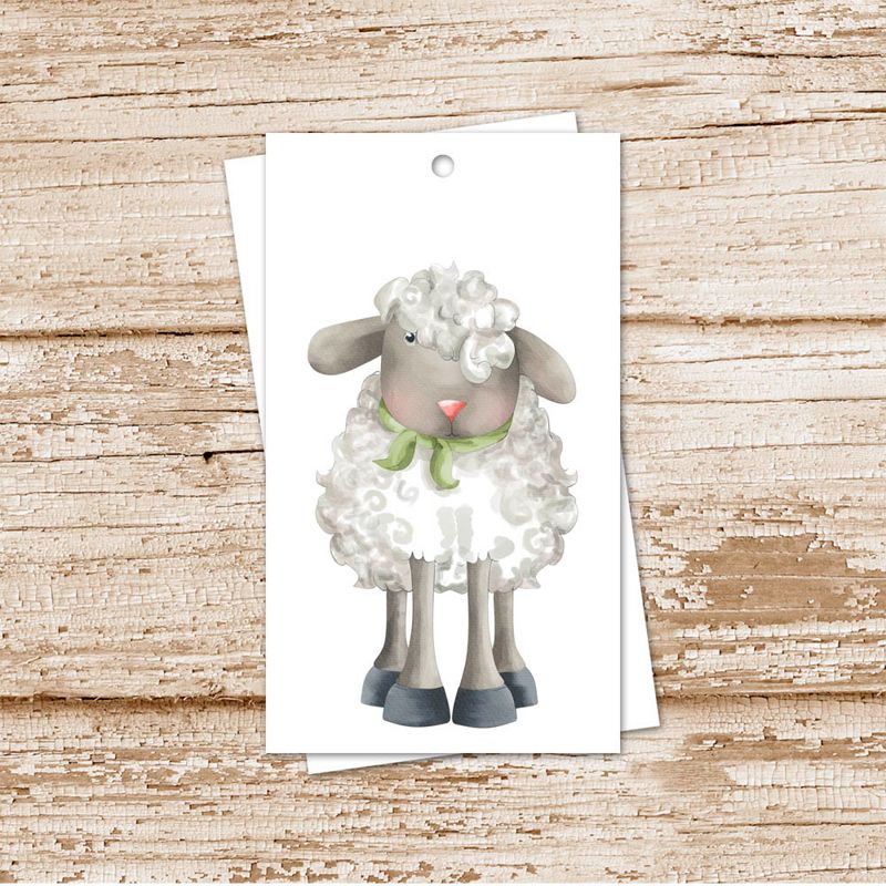 Easter Lamb Gift Tags